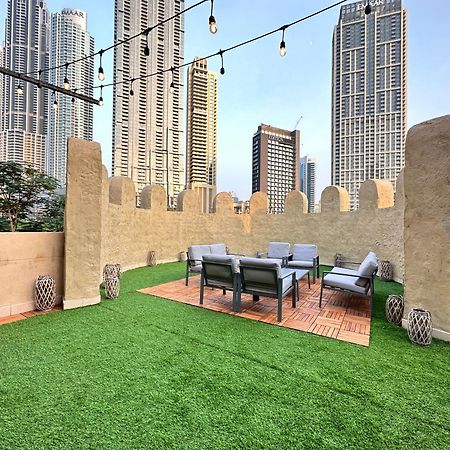 Durrani Homes - Unique Garden Apt At Souk Al Bahar Besides Dubai Mall & Burjkhalifa With Private Jaccuzi Exterior photo